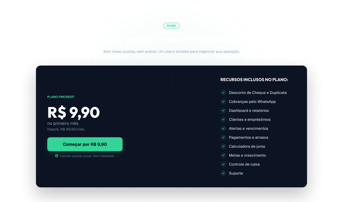 Plano FinCredit